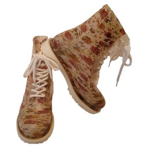 🥳HP🥳 Dirty Laundry by Chinese Laundry Women's Roadie Rain Boots Floral Size 7